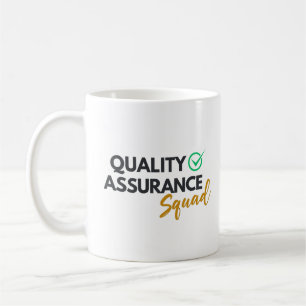 Café Caneca da Equipe de Controle de Qualidade – QA Tea