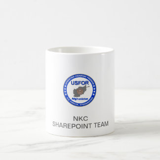 CAFÉ CANECA DA EQUIPE DE USFOR-A NKC SHAREPOINT