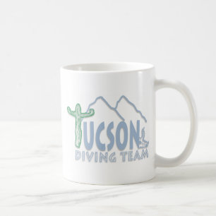 Café Caneca da equipe do mergulho de Tucson