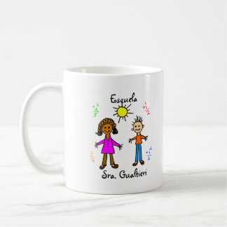 Café Caneca da "escola" de Escuela customizável