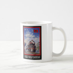 Café Caneca da estrada de ferro do vale de Lehigh