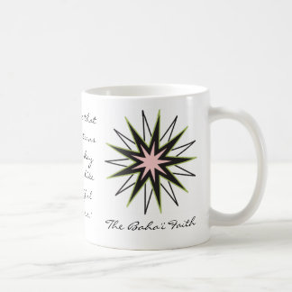 Café Caneca da estrela da fé de Baha'i