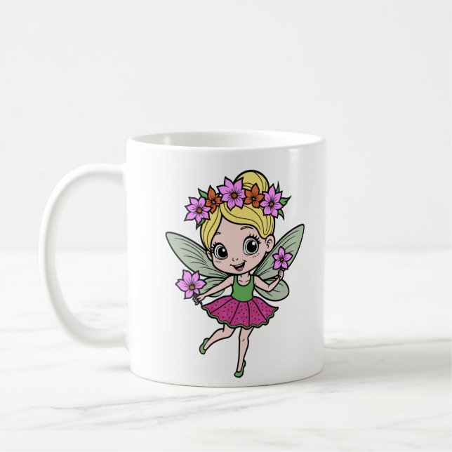 Café Caneca da Fada da Flor de Melancia (Esquerda)