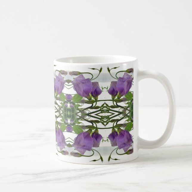 Café Caneca da flor de Lisianthus (Direita)
