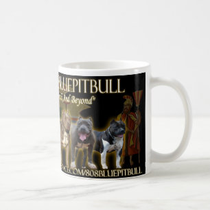 Café Caneca da formação de Pitbull de 808 azuis