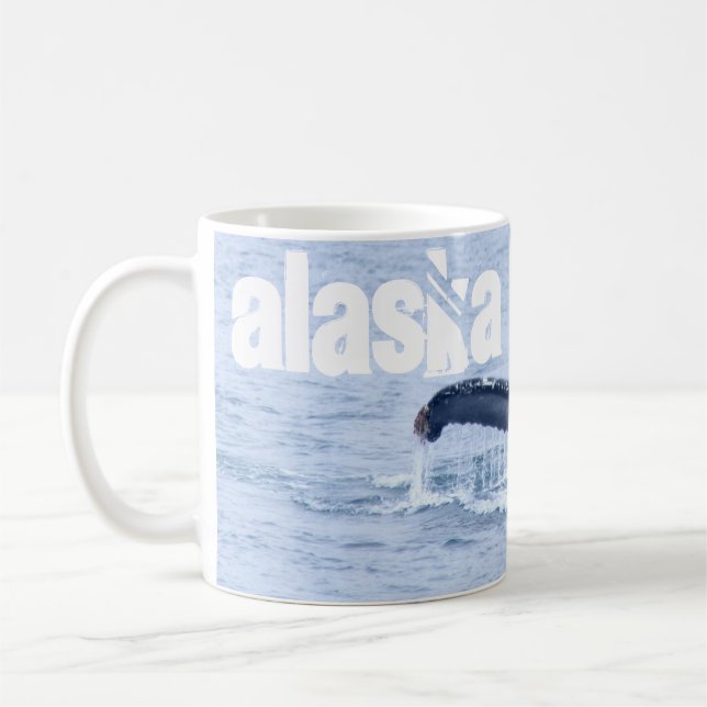 Café Caneca da foto das baleias de Humpback (Esquerda)