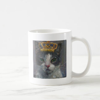 Café Caneca da galeria da cauda de gato - é bom ser rei