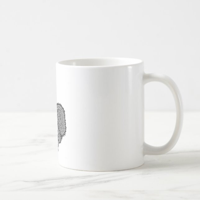 Café Caneca da galinha de Silkie (Direita)