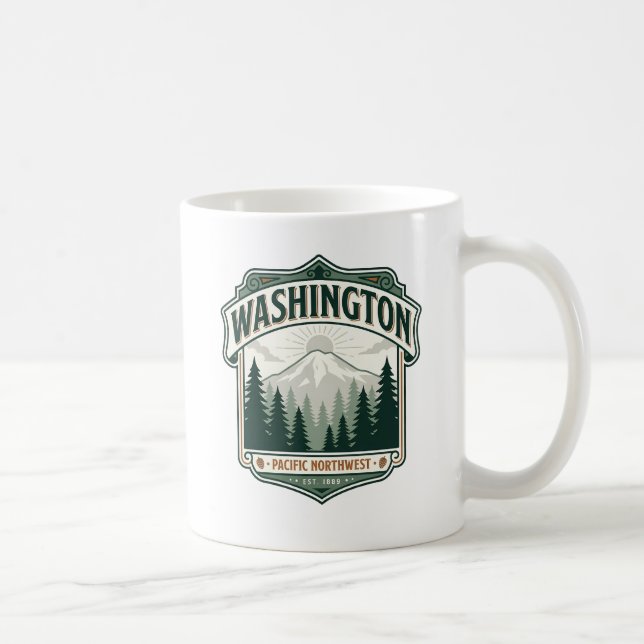 Café Caneca da Herança do Estado de Washington (Direita)