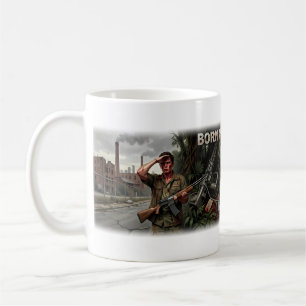 Café Caneca da História de um Veterano do Vietnã Nascid