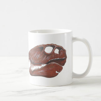 Café Caneca da imagem dobro do crânio de Dimetrodon