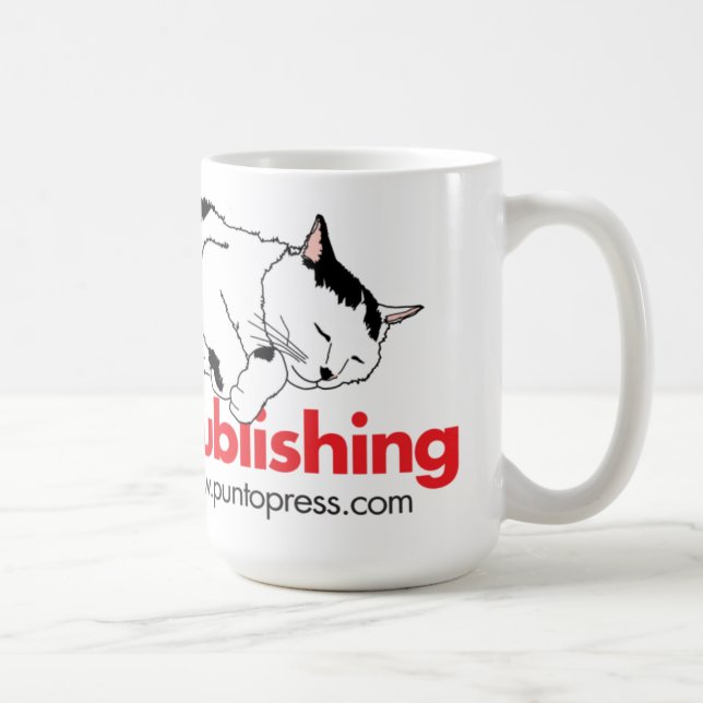 Café Caneca da imprensa de Punto (Direita)