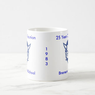 Café Caneca da lembrança da reunião de classe