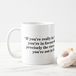 Café Caneca da liberdade de expressão - citações 30