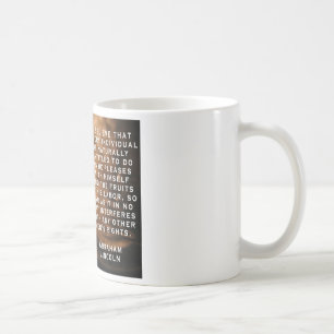 Café Caneca da liberdade de Lincoln