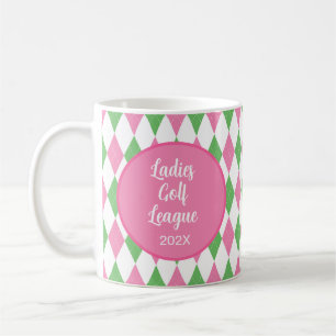 Café Caneca da Liga de Golfe Feminino