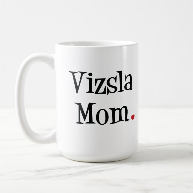 Café Caneca da mamã de Vizsla (Esquerda)