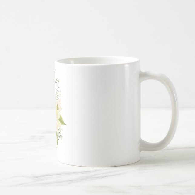 Café Caneca da Mamãe com Nome Personalizado e Buquê de  (Direita)