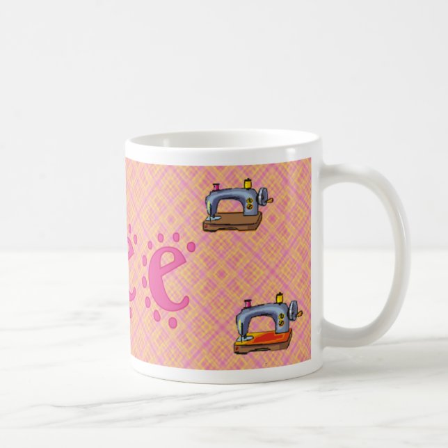 Café Caneca da máquina de costura 15 - DEE - pedida (Direita)