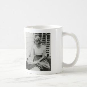 Café Caneca da máquina de escrever de Sylvia Plath