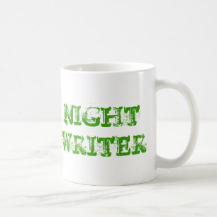 CAFÉ CANECA DA MÁQUINA DE ESCREVER DO ESCRITOR DA NOIT