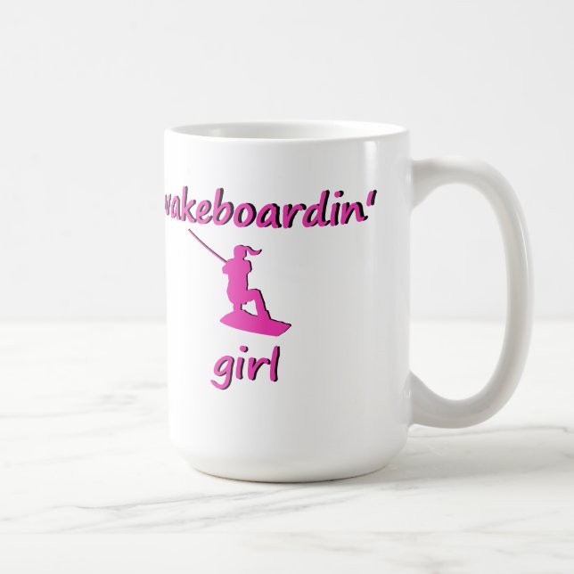 Café Caneca da menina de Wakeboardin (Direita)