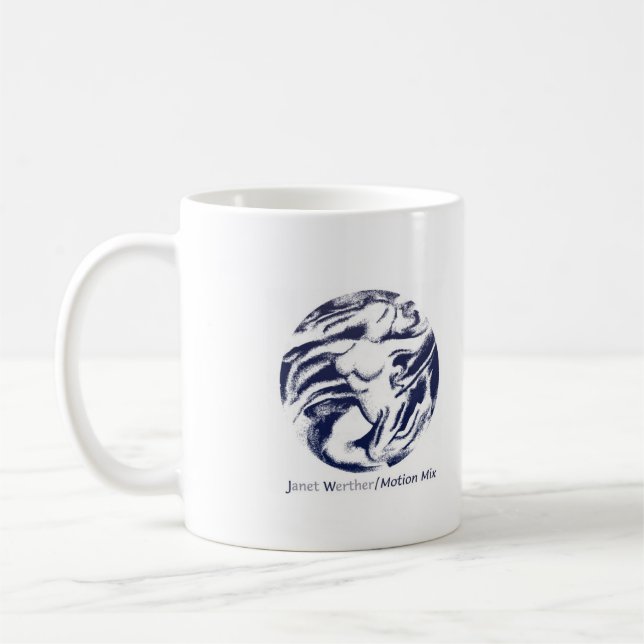 Café Caneca da mistura do movimento de JW (Esquerda)