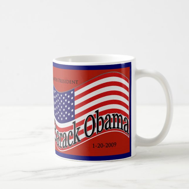 Café Caneca da "mudança" da inauguração de Barack Obama (Direita)