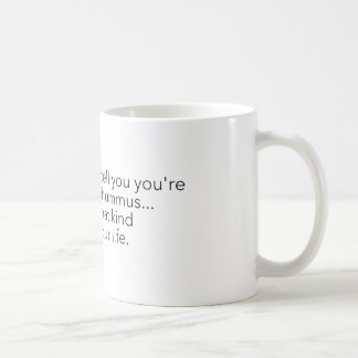 Café Caneca da negatividade de Hummus!