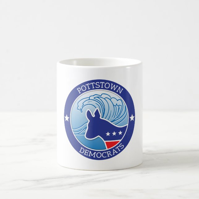 Café Caneca da onda de Pottstown Democratas (Centro)
