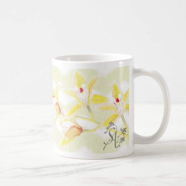 Café Caneca da orquídea de S A (Direita)