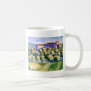 Café Caneca da paisagem de Tuscan