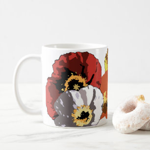 Café Caneca da papoila de Islândia
