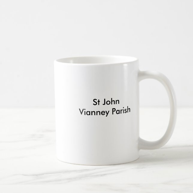Café Caneca da paróquia de St John Vianney (Direita)