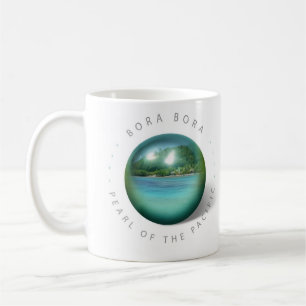 Café Caneca da pérola de Bora Bora
