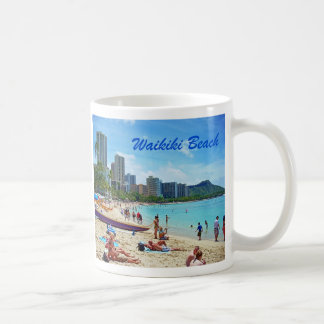 Café Caneca da praia de Waikiki