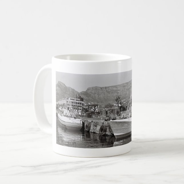 Café Caneca da Praia do Porto de Cape Town Table Mounta (Frente Esquerda)