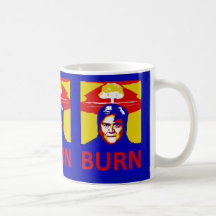 Café Caneca da "queimadura" de Bannon