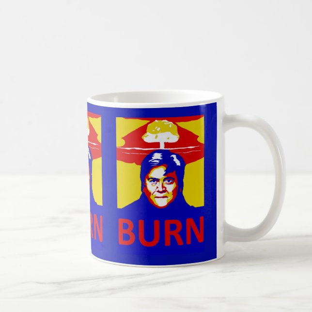 Café Caneca da "queimadura" de Bannon (Direita)