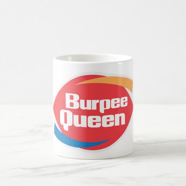 Café Caneca da rainha de Burpee" (Centro)