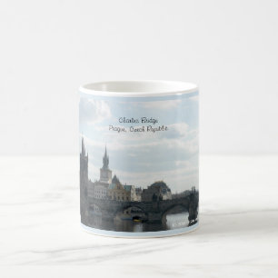 Café Caneca da república checa de Praga da ponte de