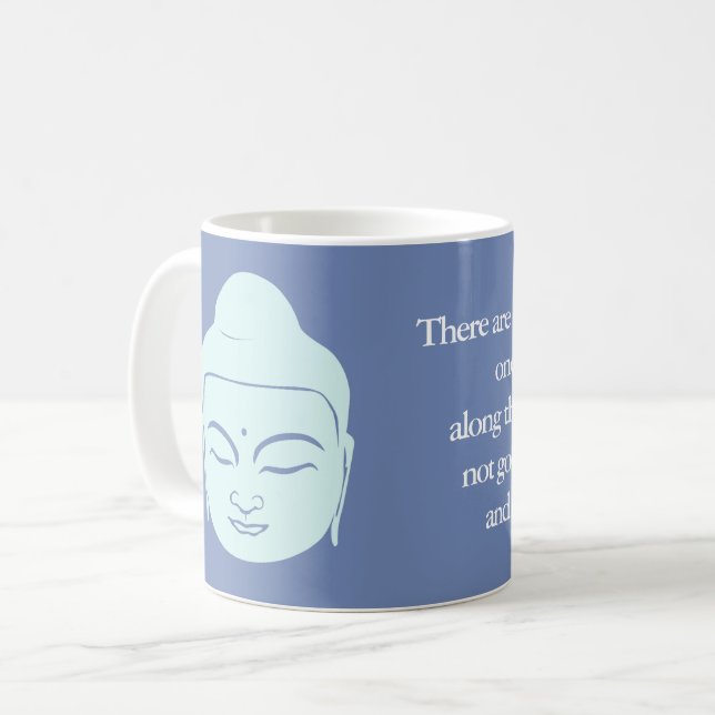 Café Caneca da sabedoria de Buddha (Frente Esquerda)