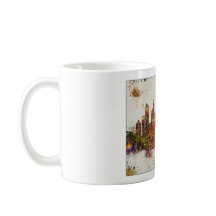 Caneca da skyline de Charlotte
