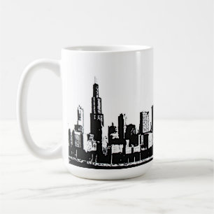 Café Caneca da skyline de Chicago