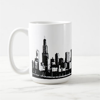 Café Caneca da skyline de Chicago