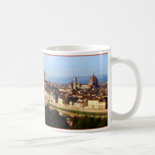 Café Caneca da skyline de Florença (Direita)