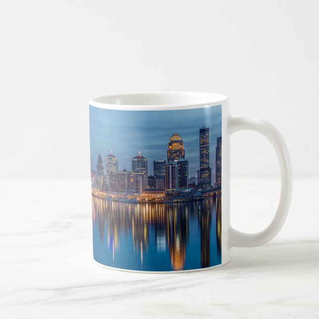 Café Caneca da skyline de Louisville (Direita)