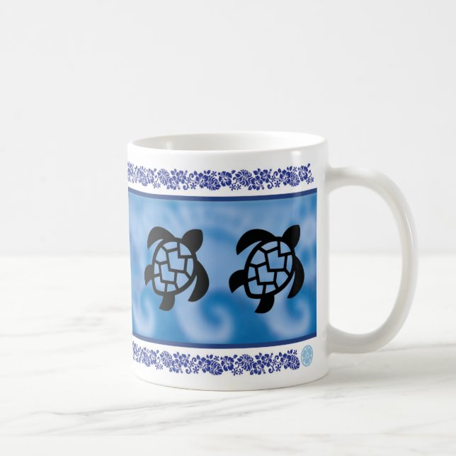 Café Caneca da tartaruga de Havaí (Direita)