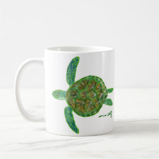 Café Caneca da tartaruga de mar