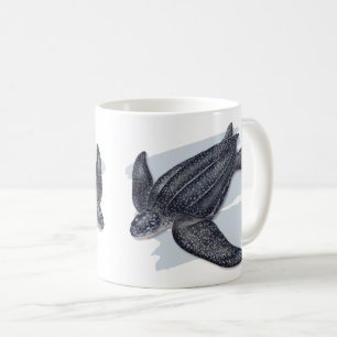 Café Caneca da tartaruga de mar do Leatherback